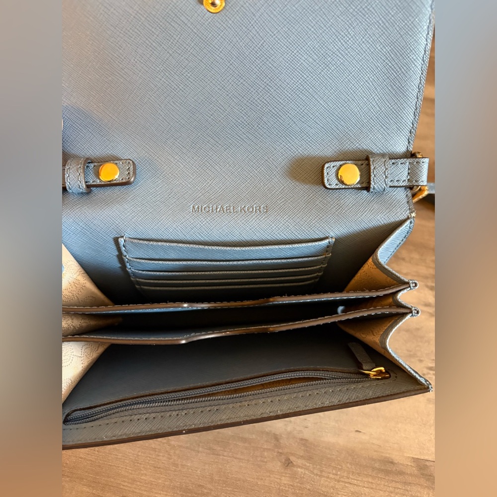 Michael Kors Leather Crossbody - Picture 6 of 7